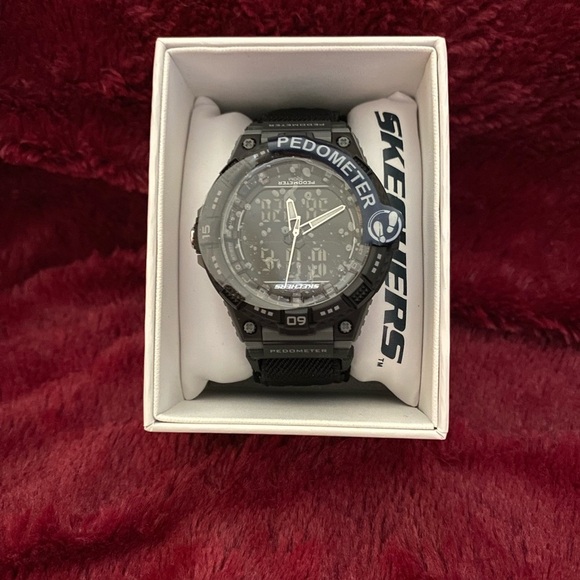 Skechers Black Sports Watch - Picture 2 of 4